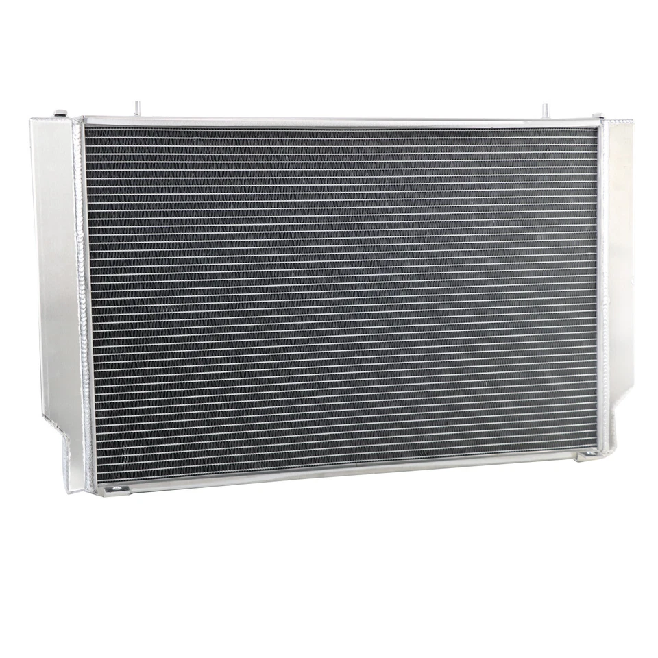 4 Row Aluminium Radiator For 1976-1996 93 Jaguar XJS V12 XJ12 AT 5.3 6.0L V12 - Image 3 of 4