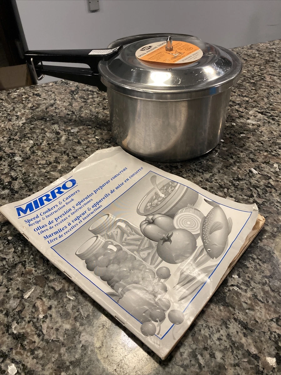 MIRRO MATIC Pressure Cooker 4 Qt Canner M0404 Polished Aluminum eBay