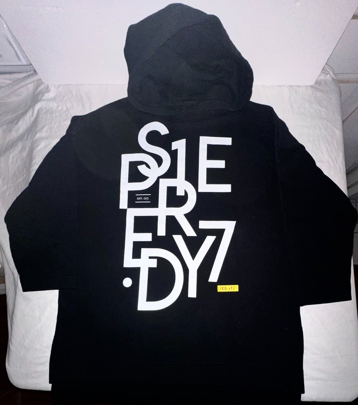 Superdry Graphic Hoodie Women's Size MEDIUM Oversized Classic Fun Cool