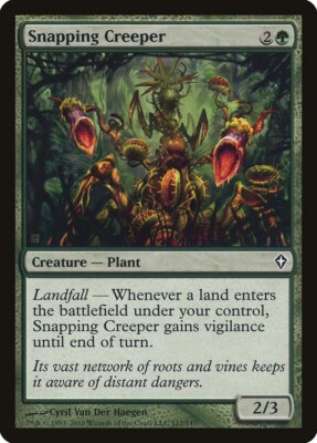 Worldwake Snapping Creeper MTG Magic the Gathering NM