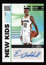 2022-23 Panini Chronicles New Kids on the Court Autographs ENP E.J. Liddell Auto