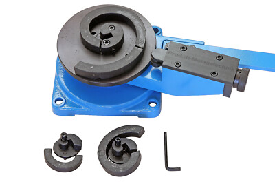 Biegemaschine Eisenbiegemaschine Schnörkel Rundbiegemaschine blau UB3010J W2070