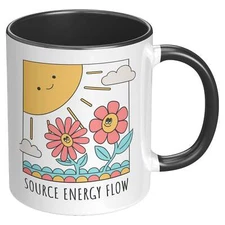 Source Energy Flow Accent Mug