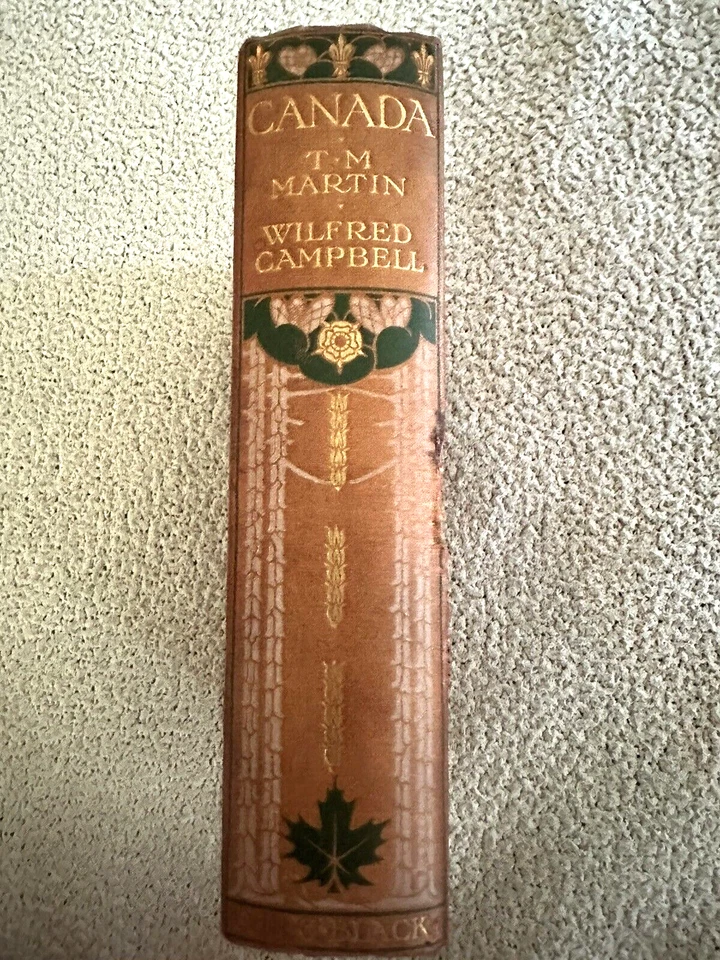 1907, 1st Ed., Canada, Painted by T. Mower Martin, Author: W. Campbell, Illust. Foto 2 de 4