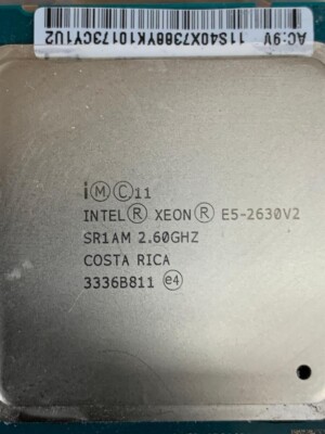 Lot of 4 Intel Xeon E5-2630 v2 SR1AM