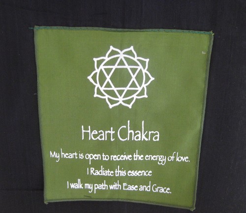OMA 7 Chakra Meditation Wandbehang Banner Gebetsfahne Tibetisch Buddhistisch Hea... - Bild 6 von 9