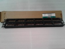 Panduit UICMPP48BLY Patch Panel 48 Port Ultimate ID Black - No Label Kit