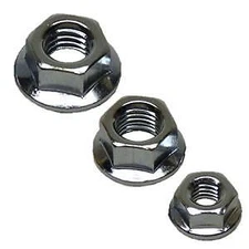 Drag Specialties Chrome Hex Nuts DS-190659