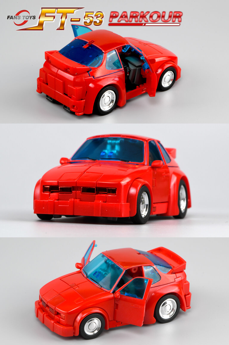 FANSTOYS☆ファンズトイズ☆FT-53 PARKOUR fans toys FansToys FT53 FT-53 Parkour G1 MP Cliffjumper Transformable