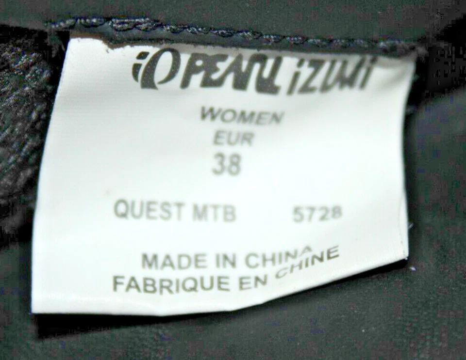 Zapato de ciclismo Pearl Izumi Quest MTB US6.5 EU38 23.8 cm UK5.5 SPD grava remitente de EE. UU. Foto 2 de 4