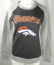Denver Broncos NFL Team Apparel Women's Crewneck Sweatshirt