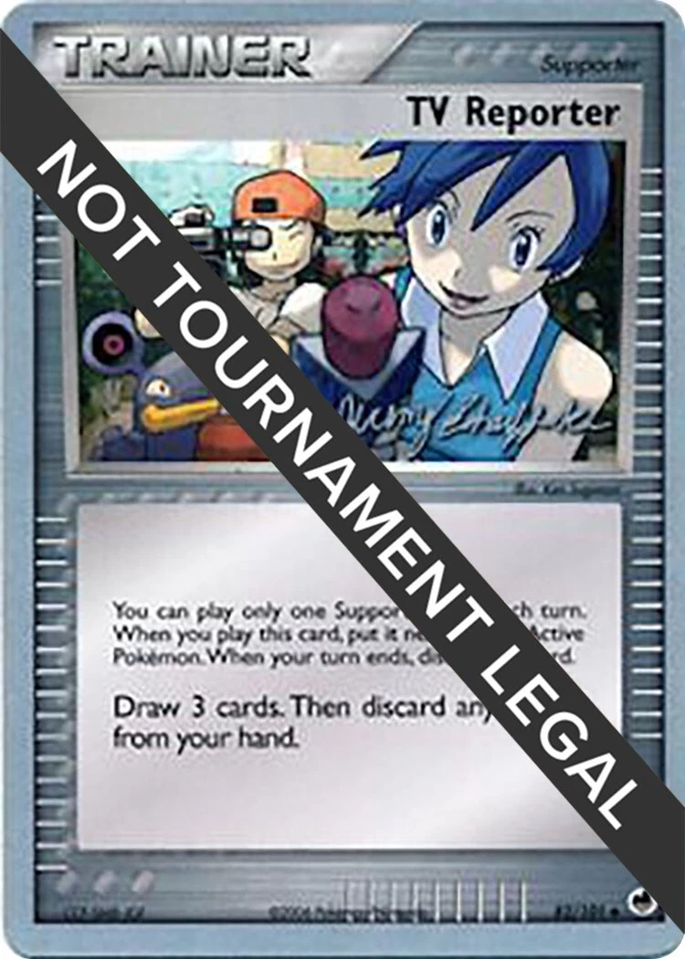 25+ TV Reporter Pokémon TCG Cards for sale | Updated Oct 2026