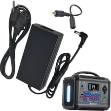 AC Adapter For NinjaBatt Portable Power Station 300W Power Cord