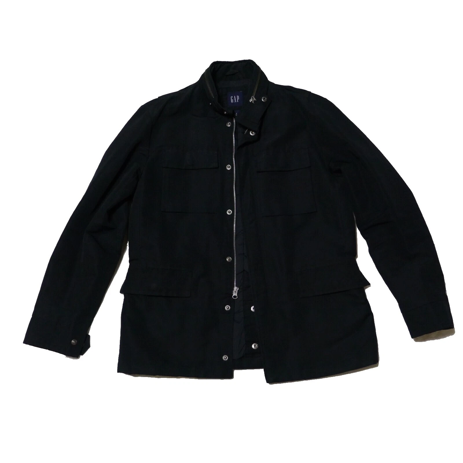 Negro Gap Parkas abrigos, chaquetas y chalecos para hombres