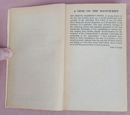 Outlaw Of Gor by John Norman, Paperback, 1967 - Picture 5 of 14