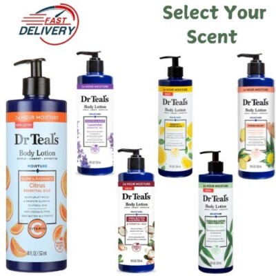 リズ・ド・リズ 120ml Dr Teal's Moisture + Nourishing Body Lotion, Eucalyptus