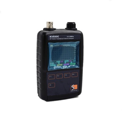 KVE60C Antenna Analyzer HF Vector Impedance Analyzers Graphic Display 0.5-60MHz