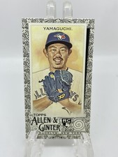 2020 Allen & Ginter - Shun Yamaguchi - Black Border Mini - RC Short Print Mini