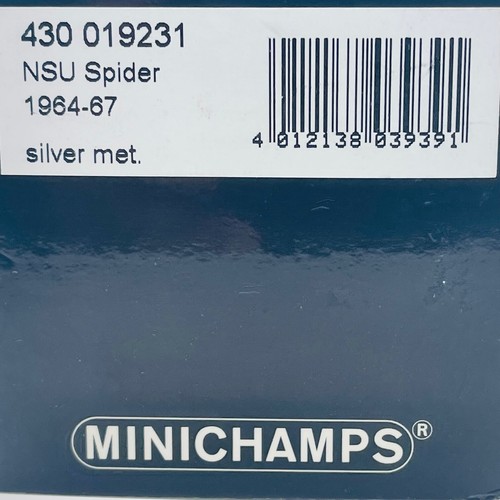 MINICHAMPS 430019231 NSU Spider 1964-67 1.43 - Imagen 6 de 6