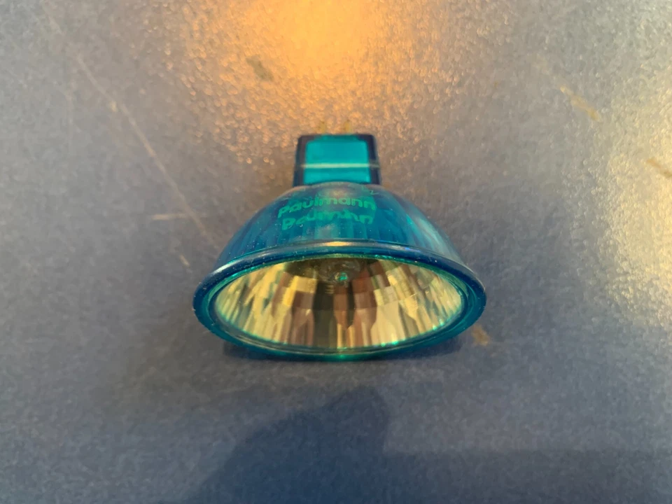 Paulmann Halogen Lamp GU5.3 20W Blue 12V Reflector Lamp 38° 8833.249 Halogen - Image 4 of 4
