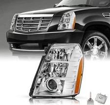 Driver Left HID/Xenon Projector Headlight For Cadillac Escalade ESV EXT 2007-14