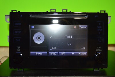17-19 Toyota Corolla touchscreen CD player radio 86140-02520 +