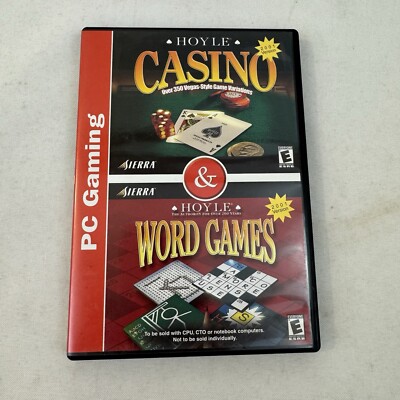 Hoyle Casino And Hoyle Word Games, Casino & Cards, Hoyle, Video Game DVD for PC