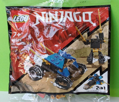 LEGO NINJAGO 30592 Mini Thunder Raider/ Mini Donnerjäger 2 in 1 Polybag NEU