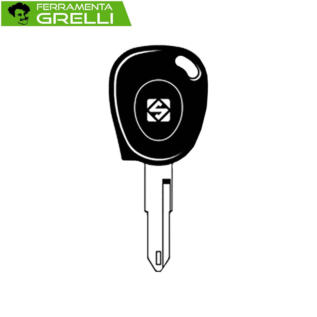 CHIAVI TRANSPONDER OTTONE VAC102TE  Senza chip. • 5 pz