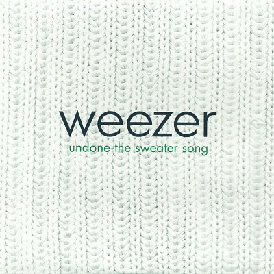 Weezer Undone The Sweater Song SINGLE 12x12 Album Cover Replica
