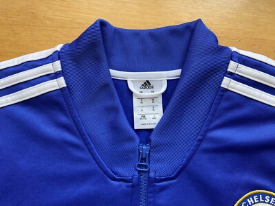 CHELSEA 2013 2014 ANTHEM FOOTBALL SOCCER TRACK JACKET ADIDAS