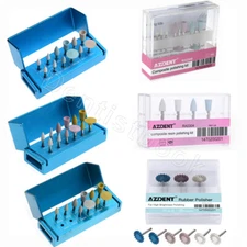 Dental Porcelain Zirconia Composite Polishing Kit RA for Low Speed Contra Angle