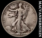 1933-S Silver Walking Liberty Half Dollar - Semi-key  Better Date  #K1768