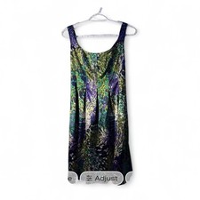 WOMENS Nine West Fit & Flare Floral Party Dress Size 4 With Pockets Size 2  