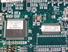 Raw Thrills Fast And Furious Drift Arcade I/O Board Jamma Superbikes Working