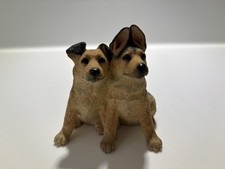 Vintage Sherratt & Simpson German Shepherd Dog Double Trouble Puppies