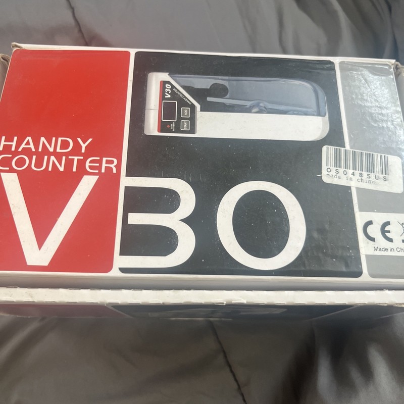 Money Counter Machine, Bill Counter Machine V30 LED Display Mini Portable Bill