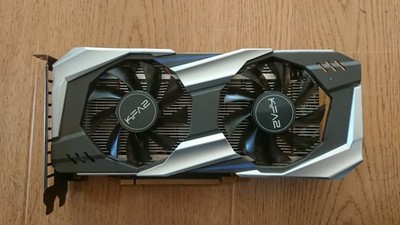 KFA2 GeForce GTX 1060 OC Grafikkarte 6 GB VRAM, gesäubert + neue Paste und Pads.