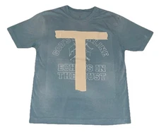 Travis Scott T Shirt L Blue T Tape Coachella 2025 Exclusive NEW