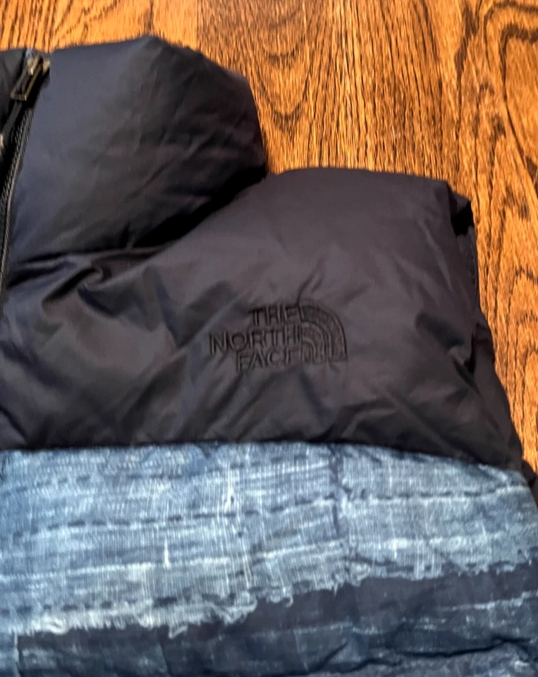 Chaleco The North Face Down Mujer Grande Nuptse 700 Relleno Puffer Foto 3 de 4