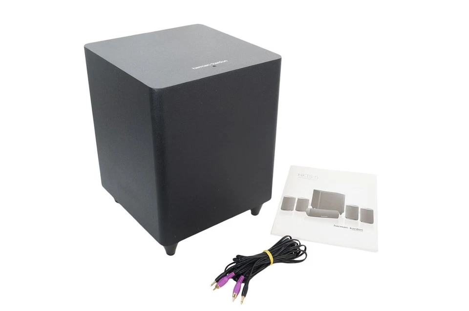 ✅Harman Kardon HKTS 160 160/230 SUB Subwoofer Schwarz✅ - Bild 1 von 4