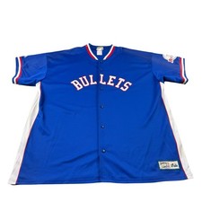 Majestic Vintage Baltimore Bullets Jersey Men Warmup NBA Basketball 3XL