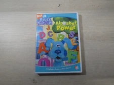 Blues Clues Blues Room Alphabet Power DVD Nick Jr Animated Cartoon