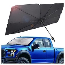 Car Sunshade Umbrella,Upgraded Windshield Cover Sun Shade,UV Large 55"x 31"