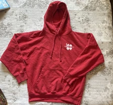Trader Joe’s Sweatshirt, Size Medium, Red Used ￼