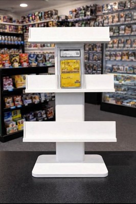 3 Tier Card Display Stand | Trading Card Holder |Tabletop Vendor | 3D Printed