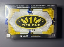 2025 Topps Tier One Baseball Hobby Box