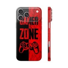 Phone Skin/Phone Wrap For iPhone, Samsung & Android 3D Embossed Skin Gamer Zone