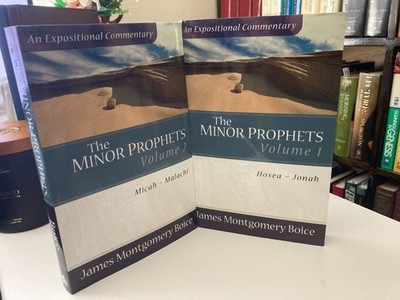 The Minor Prophets  Two Volumes An Expositional Commentary by James Boice