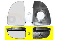 VAN Wezel Spiegelglas, AußEnspiegel 1747833 FüR CitroËN Passend FüR Fiat